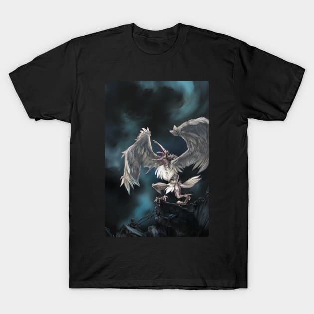 The White Crow T-Shirt by Grindwheel Games Store